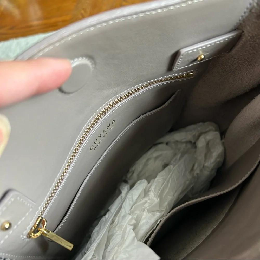 Cuyana Leather Crossbody Bag
